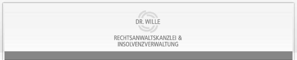 Rechtsanwalt DR. Wille